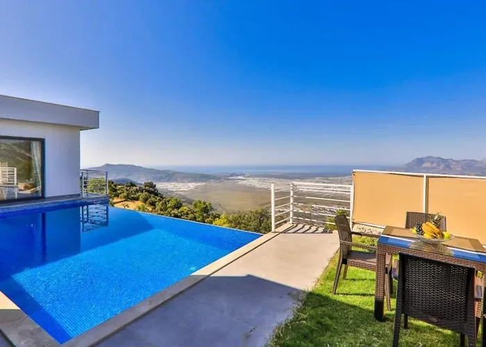 Uezuemlue 2 Bedroom Secluded With Private Pool Hot Tub * Kalkan